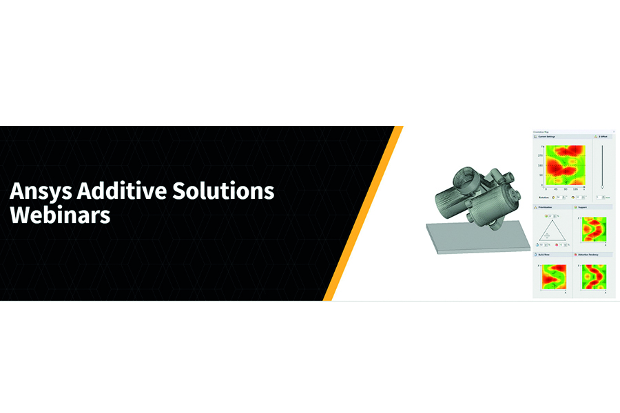 Webinar about additive manufacturing with ANSYS AM tools